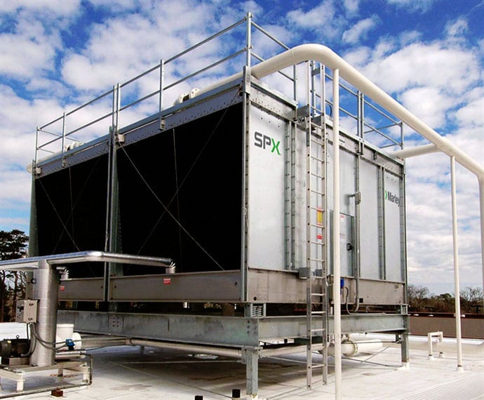 Image of SPX cooling tower.